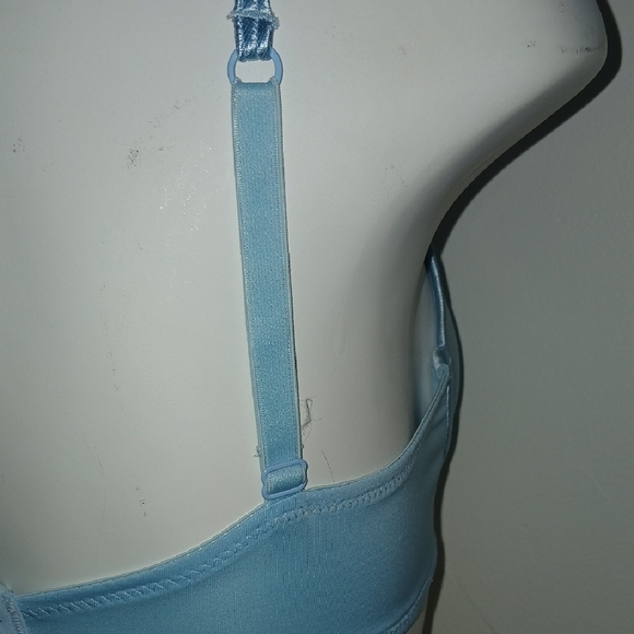 Victoria's Secret Light Blue Women's Underwire Bra Feminine Casual Comfy - Picture 9 of 16